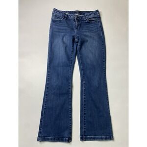 Prana Jeans Womens 8/29 Blue Flared Bootcut Organic Cotton Stretch Western Farm